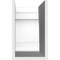 Ekena Millwork Standard New Brighton Architectural Grade PVC Rafter Tail, 6"W X 10"H X 42"L RFTP06X10X42NEB - alternate 2